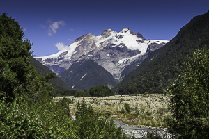 Mountain Valley in Chile